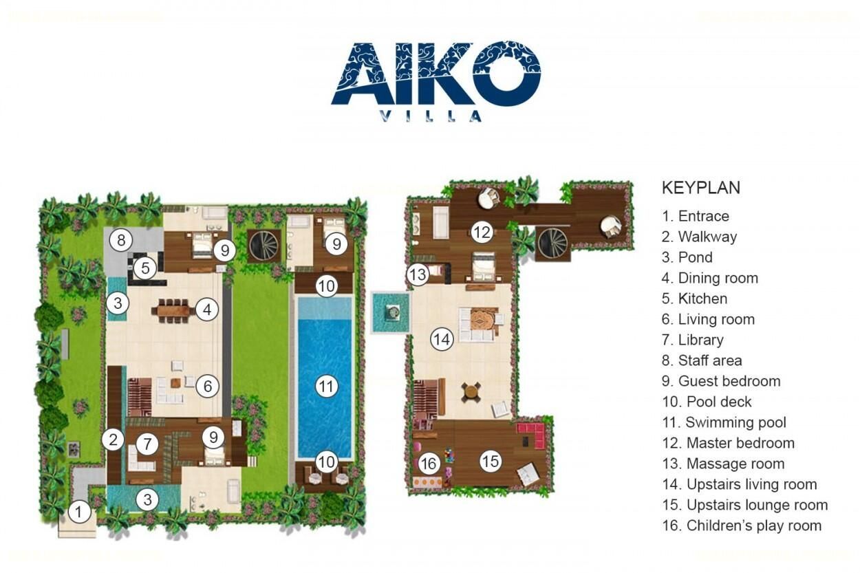Villa Aiko Floor Plan