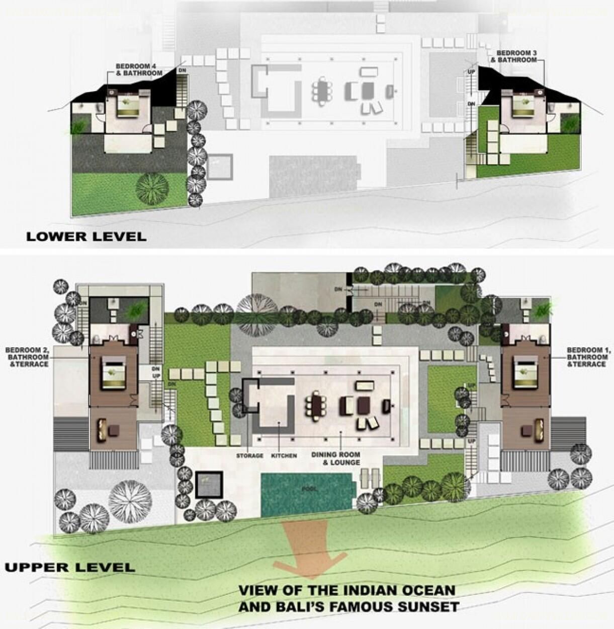 Villa Bayu Floor Plan