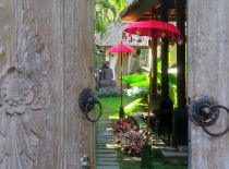 Villa Bamboo, View from Entrance