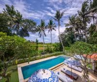 Villa Paletu, Pool mit Aussicht