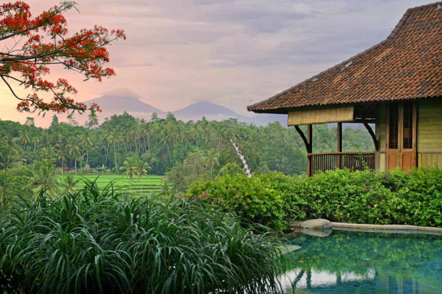 Kirana View on Ubud Volcanos