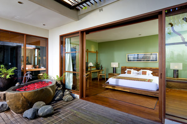 Bali Villa The Long House Longhousesumatra bedroom