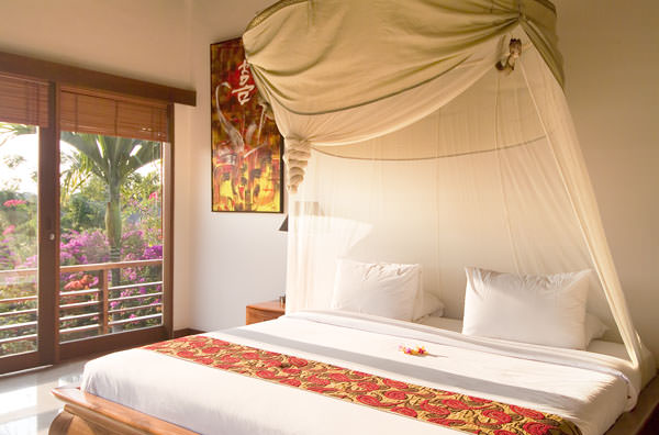 Bali Villa Maharaj Upstairs bedroom