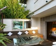 Bali Villa Nalina Lounge area attch to downstairs bedroom