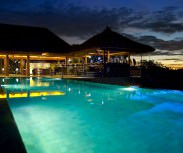 Bali Villa Indah Manis Swimming pool sunrise